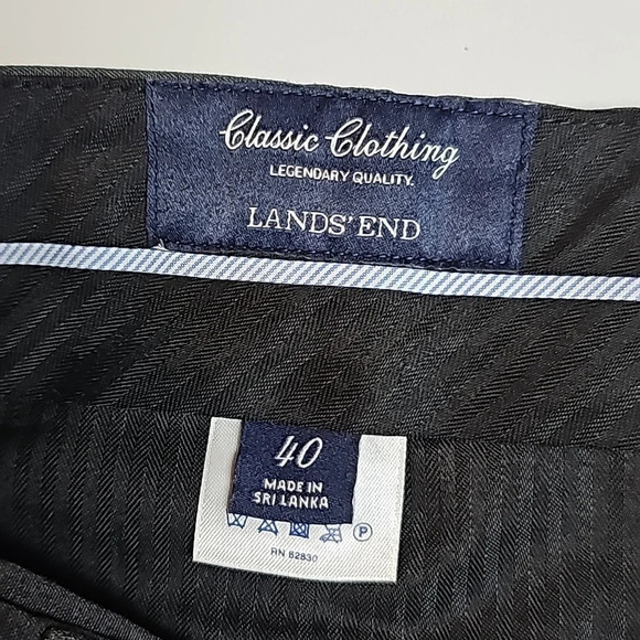 Lands End Traditional Fit Dress Pants 40x27 - Picture 6 of 10